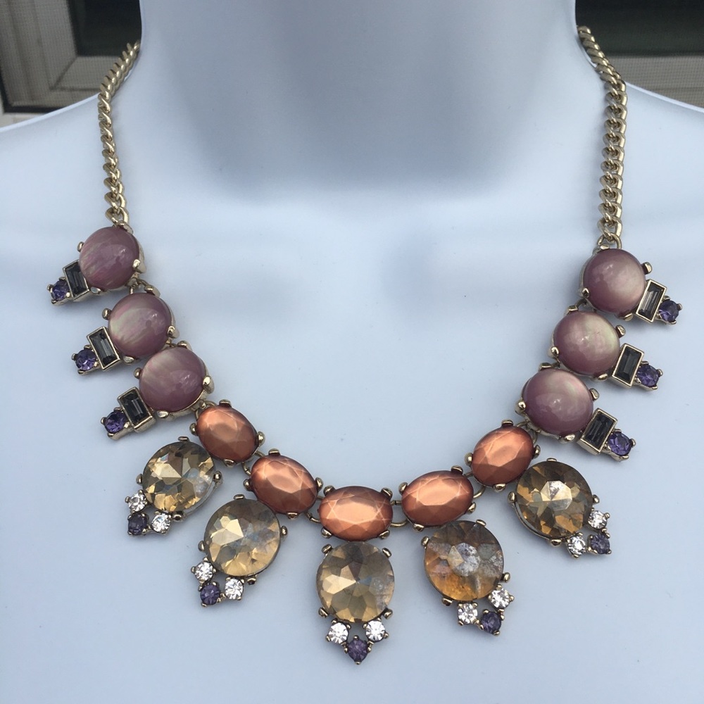 The Linited Multicolor Statement Bib Necklace